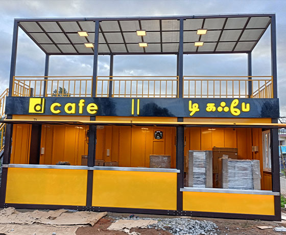 Spacious Kiosk Model